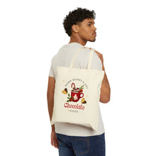 Load image into Gallery viewer, WARM WISHES & HOT CHOCOLATE Tote Bag