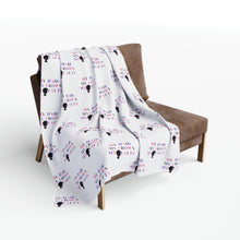 Load image into Gallery viewer, WEAR YOUR CROWN FLEECE BLANKET