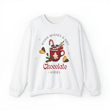 Load image into Gallery viewer, WARM WISHES & HOT CHOCOLATE Crewneck Sweatshirt