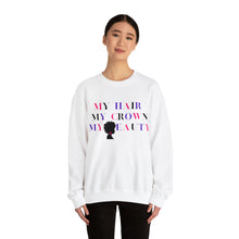 Load image into Gallery viewer, WEAR YOUR CROWN CREWNECK SWEATSHIRT
