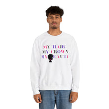 Load image into Gallery viewer, WEAR YOUR CROWN CREWNECK SWEATSHIRT
