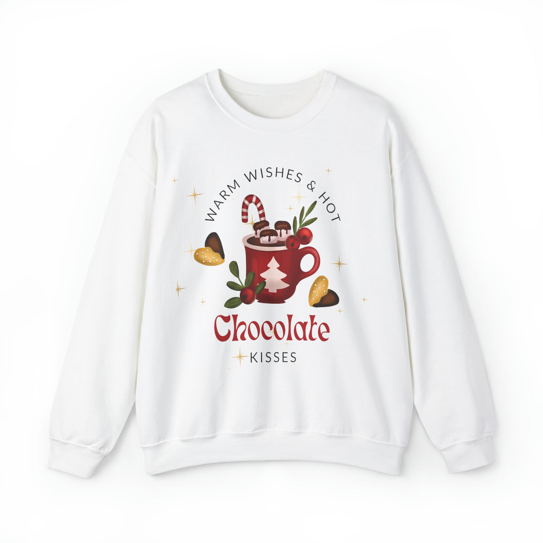 WARM WISHES & HOT CHOCOLATE Crewneck Sweatshirt
