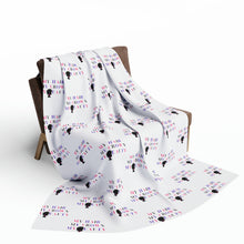 Load image into Gallery viewer, WEAR YOUR CROWN FLEECE BLANKET
